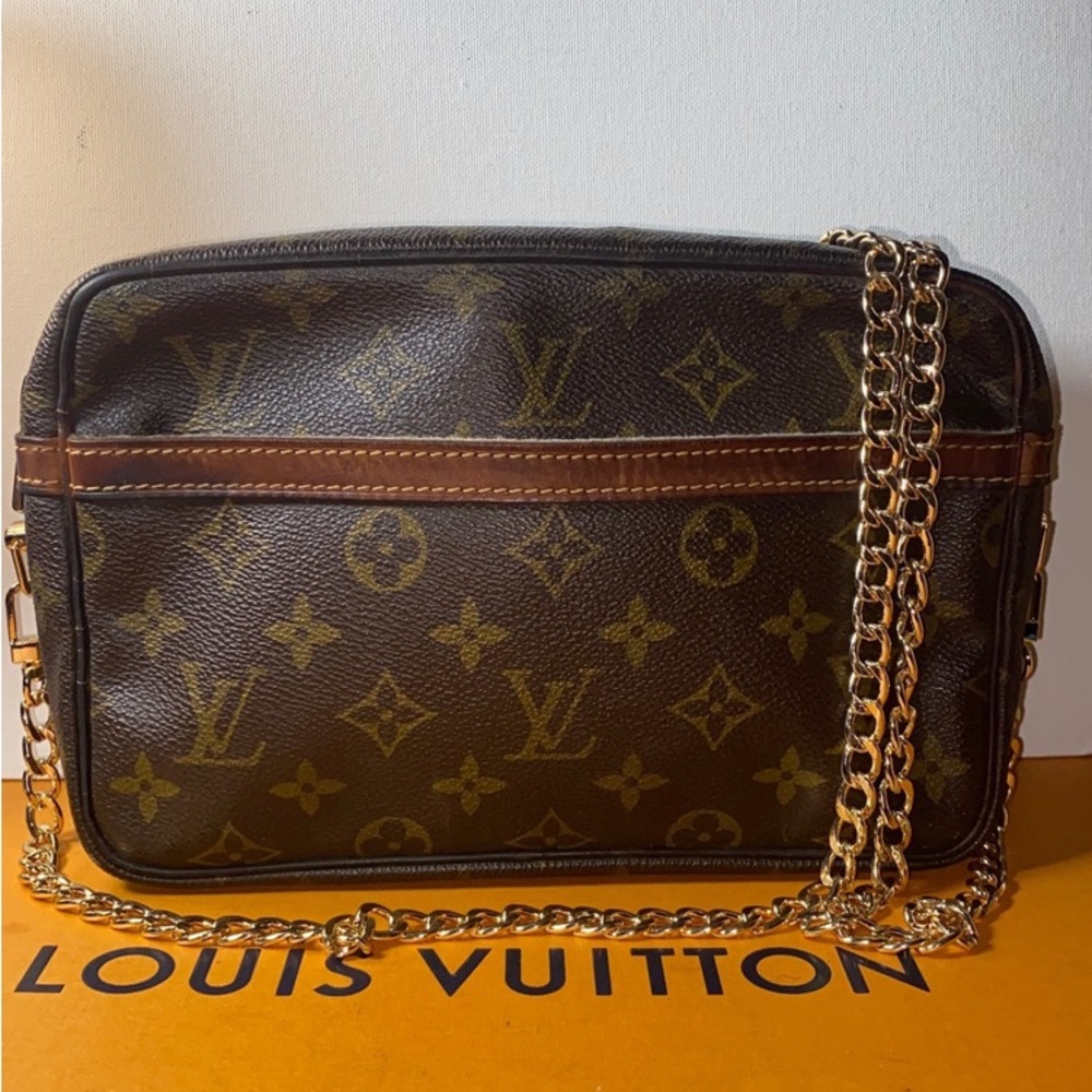 Authentic Louis Vuitton Monogram Compiegne Bag - Picture 1 of 17